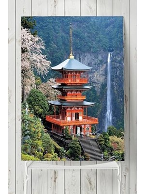 (PSTER5120) Japonya Manzara Posteri 3 (80X115 Cm)