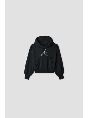 air jordan Kız Çocuk Antrasit Sweatshirt