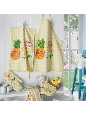 Pineapple 5 Parça Mutfak Seti