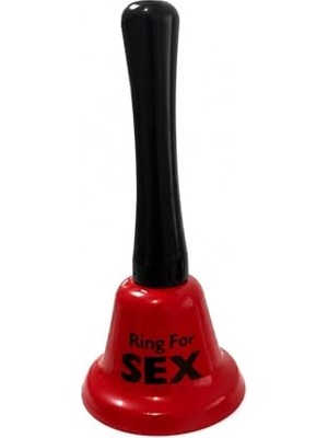 Eğlenceli Masa Zili, “ring For” Yazılı Komik Şaka Çanı, 12 cm