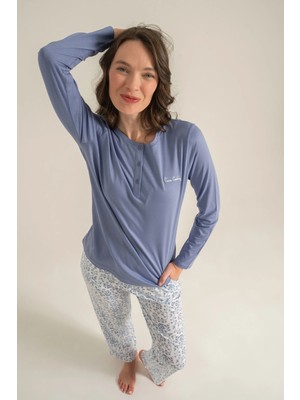 Beruflic Pierre Cardin  PC9270-S  Kadın Uzun Kollu Pijama Takımı