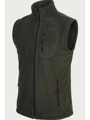Genius Store Erkek Polar Yelek  Spor Outdoor Yelek Renkli Tam Femuarlı