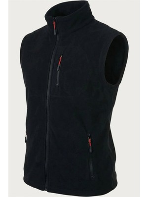 Genius Store Erkek Polar Yelek  Spor Outdoor Yelek Renkli Tam Femuarlı