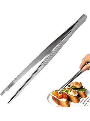 304 Paslanmaz Çelik Mangal Cımbızı 30 cm