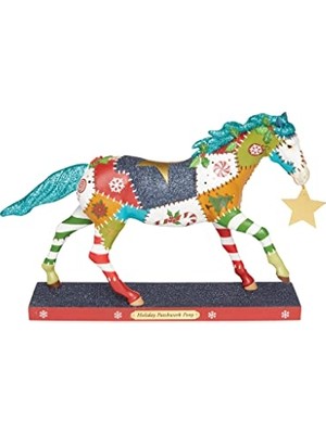 The Trail Of Painted Ponies Tatil Yama Işi Midilli Heykelcik, 18 Cm, Çok Renkli