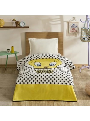 Karaca Home Tweety Tek Kişilik Battaniye Sarı