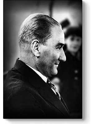 Gülümseyen Atatürk Tablosu 50 x 75