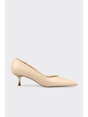 Elle Ekru Kadın Stiletto