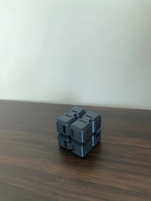 Umikolab 3D Sonsuzluk Küpü Stres Azaltıcı Dekoratif Küp, Sakinlik ve Huzur Sağlar