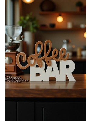Umikolab Coffee Bar Dekor Yazısı, Mutfak & Kahve Köşesi Süs Aksesuarı
