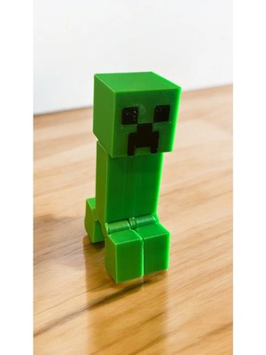 Umikolab Blok ve Pixel Canavarı Figürü, Hareketli ve Dönebilen 7 cm