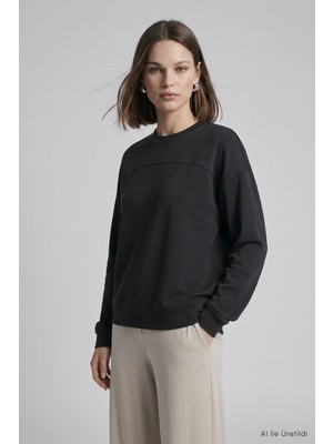 Rays Bisiklet Yaka Tunik 8203A Siyah