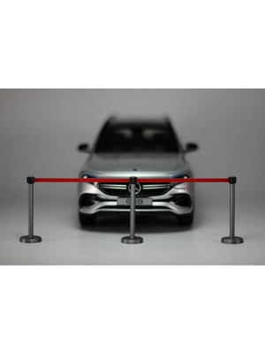 Umikolab 1:18 Ölçek Diorama Kordon & Kalabalık Kontrol Direği Seti, Diorama Aksesuarı (1 Set)