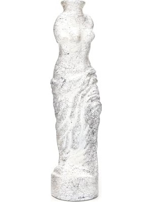 Mermer Desenli Venüs Vazo (25 Cm)