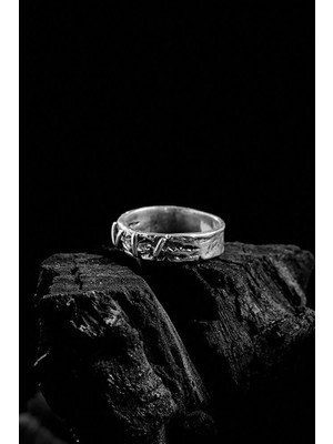 Ricco Jewellery 925 Ayar Günüş Last Sentinel Erkek Yüzük