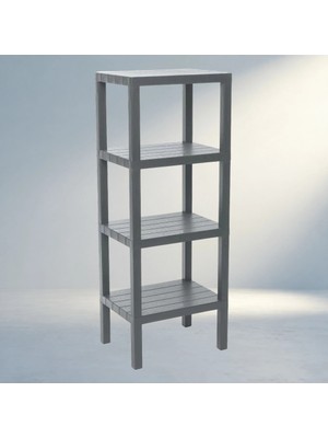 Aslanoğlu Store Modüler Ünite 4 Raflı Plastik 38X29X100 cm Ofis ve Ev Kullanımı
