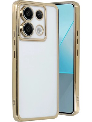 Store Xiaomi Redmi Note 13 Pro 5g Kılıf Razer Lensli Silikon - Gold