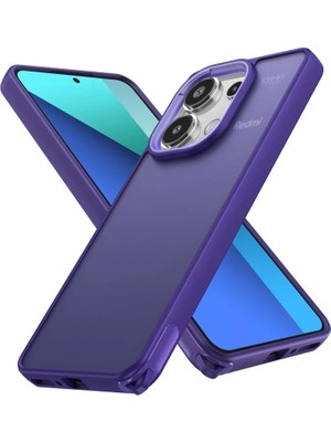 Store Xiaomi Redmi Note 13 Pro 4g Kılıf Elegant Kapak - Derin Mor