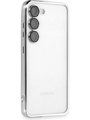Store Samsung Galaxy S24 Kılıf Razer Lensli Silikon - Gümüş