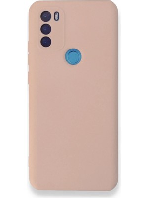Store General Mobile Gm 21 Plus Kılıf Nano Içi Kadife Silikon - Pudra