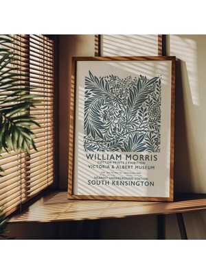 Store William Morris Çerçevesiz Poster, Modern Dekoratif Çerçevesiz Poster, Tablo, Morris-1, 21 x 30