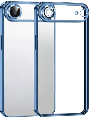 Store Apple iPhone 17 Air Razer Lensli Silikon - Açık Mavi
