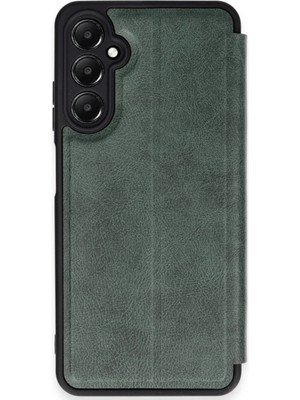 Store Samsung Galaxy A36 Kılıf Flip Cover - Koyu Yeşil