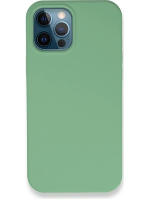 Store Apple iPhone 12 Pro Kılıf Lansman Legant Silikon - Yeşil
