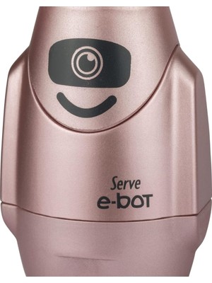 Store E-Bot Sılgılı Kalemtıras Metalık Roze 4lu Set