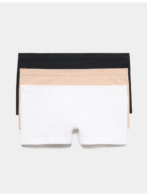 Marks & Spencer 3'lü Dikişsiz Boxer Şort