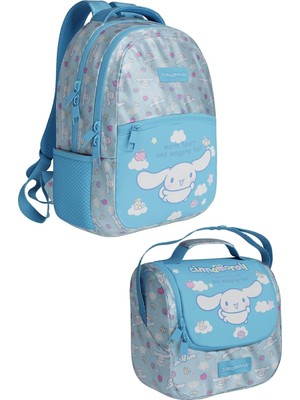 Store Cinnamoroll Temalı Lisanslı Premium 2'li Okul Seti Sırt Çantası-Beslenme Çantası