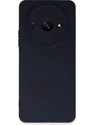 Store Xiaomi Redmi A3 4g Kılıf Nano Içi Kadife Silikon - Lacivert