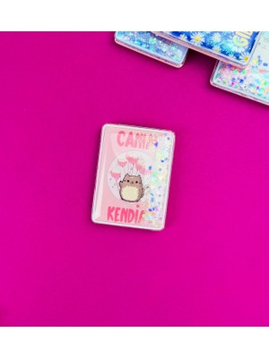 Store Motto Tasarımlı Dikey Ayna Canım Kendim