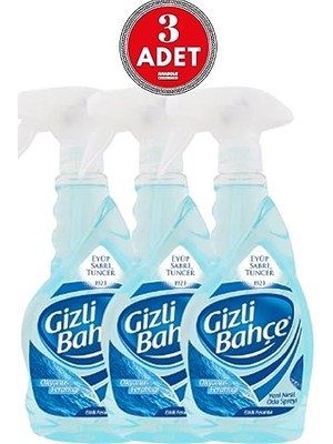 Gizli Bahçe Oda Kokusu, Okyanus Ferahlığı 500 ml x 3 Adet