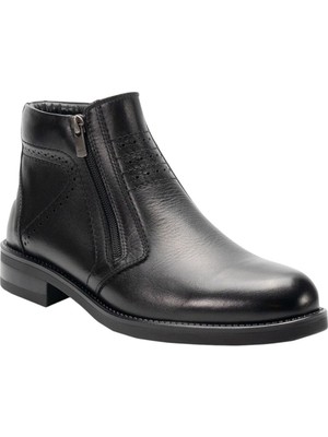 Forelli 36255-H Piel Siyah Erkek Comfort Deri Bot