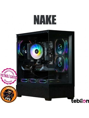 Tebilon NAKE X I AMD RYZEN 7600 I GIGABYTE RADEON 9070 16GB I GIGABYTE B650M I 16GB I 1TB SSD I OEM PAKET