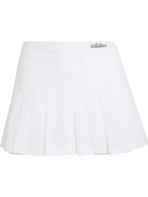 W Cp Skı Kadın Etek, White/collegiate Green, S