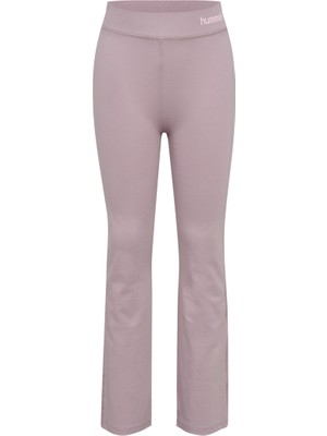 Hummel High Rise Flared Kız Çocuk Pembe Tayt