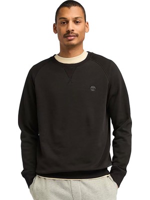 Timberland Exeter River Brushed Back Erkek Siyah Sweatshirt
