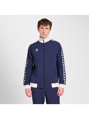 Hummel Root Track Erkek Lacivert Dik Yaka Ceket