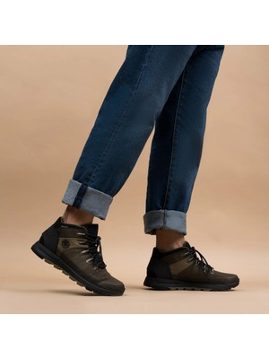 Timberland Sprint Trekker Mid Lace Up Waterproof Erkek Kahverengi Bot