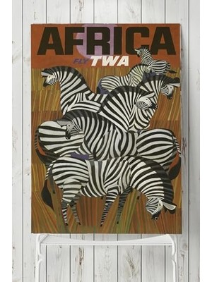 (PSTER2311) Afrika Vintage Poster (70X100 Cm)