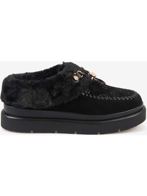 Guess Kadın Vegan Süet Sabo Terlik FLFKEYLEA19
