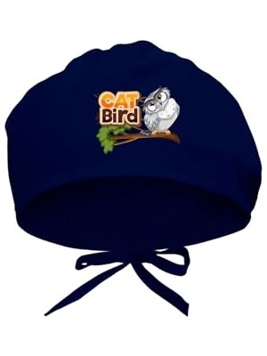 Dijital Baskılı Cat Bird Bone, Doktor ve Hemşire Hastane Cerrahi Bonesi
