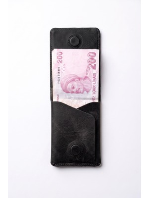 Bee Black %100 Hakiki Vento Model Cüzdan Erkek Cüzdanı-Para Portföyü