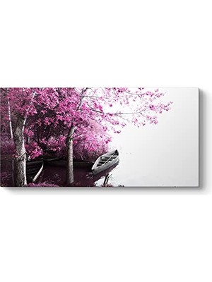 Japon Ağaçları Tablosu 100 x 50