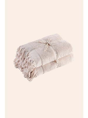 İrya Bodrum %100 Pamuk Havlu 2/80X150 cm Pale Beige