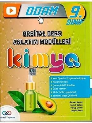 Orbital Yayınları 9. Sınıf Kimya Ders Anlatım Modülleri -