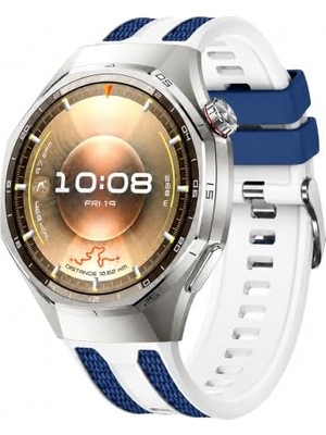Huawei Watch Gt 6 Pro 46 mm Uyumlu 22 mm Outdoor Tasarım Spor Silikon Kordon