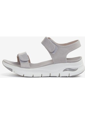 Skechers Kadın ARCH FİT - TOURİSTY Bej Sandalet Nefes Alabilir Yapı ile Koşu ve Yürüyüş İçin İdeal 119247 TPE